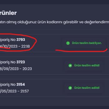 Epinkasa Ürünü 1 Aydır Teslim Etmedi