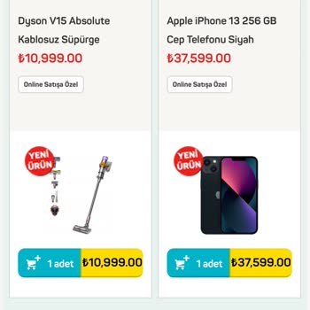 A101 Dyson Süpürge Satış İptali