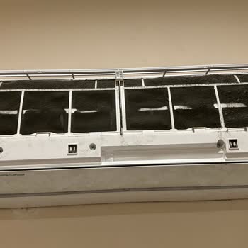 Teras Park Outlet Temizlenmemiş Pis Klima