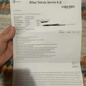 Roidmi Eve Plus Bilsa Teknik Servis İşini İyi Yapmıyor