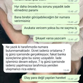 Coffy İptal Edilen Ürünün Para İadesinin Yapılmaması