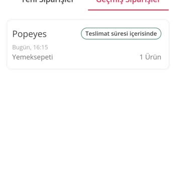 Yemeksepeti Siparişim Kim Vurduya Gitti