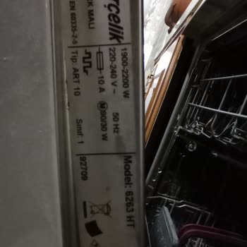 Arçelik Bulaşık Makinesi Pas Sorunu