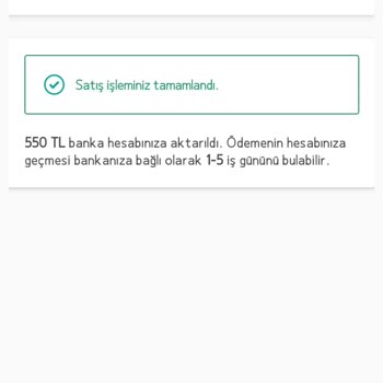 Sahibinden Param 24 Gündür Gelmedi