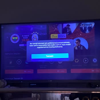 Tod TV Ye TV Den Giremiyorum