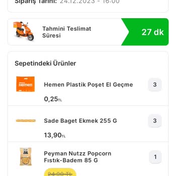 Migros Siparişim Neden Geç Geldi?