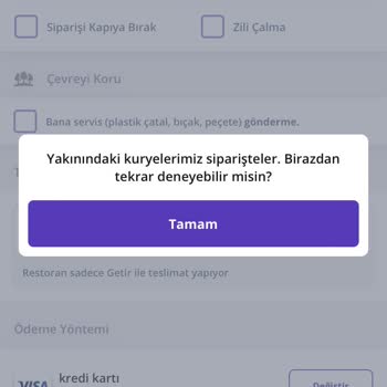 Getir Hikayeleri. Adı Var İcraat Yok