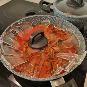 Emsan Mutfak Tencere Kapağı Bomba Gibi Patladı