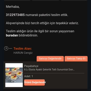 MNG Kargo Siparişimi Tanımadığım Birine Teslim Etmiş