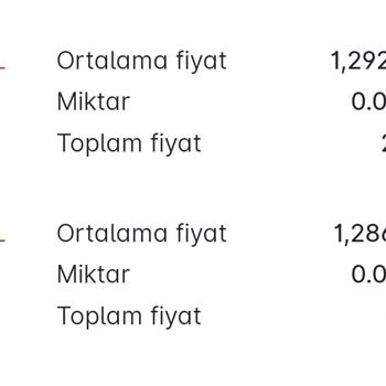 Paribu BTC Ortalama Fiyatı Yükseldiği Halde Zarara Uğradım