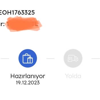 Mavi 6 İş Günü Hazırlanan Ve Kargolanmayan Ürün