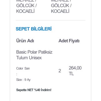 Ebebek Eksik Ürün Gönderdi Telafi Etmiyor