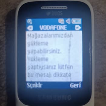 Vodafone Hattımı İptal Etti