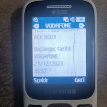 Vodafone Hattımı İptal Etti