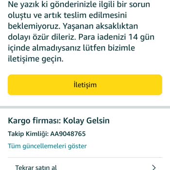 Kolay Gelsin Firmasının Ürün Teslim Etmemek İçin Oyunları