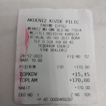 Akdeniz Közde Piliç Aşırı Fiyatlı Ürün