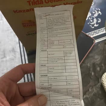 Getir Eksik Ve Soğuk Burger Hayal Kırıklığı