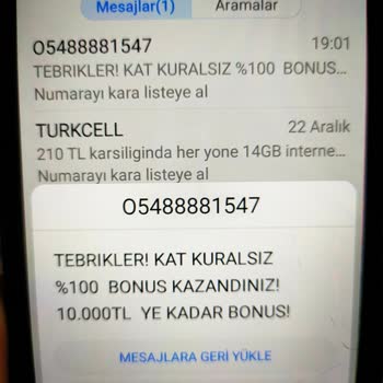 Turkcell Bahis Sitelerinin Mesajları Hayatımı Kararttı