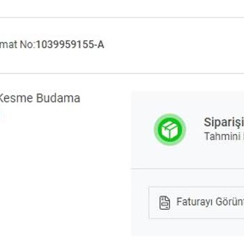 Koçtaş Firması Ürün Gönderimi Sorunu