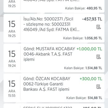 İSU Genel Müdürlüğü Fatura