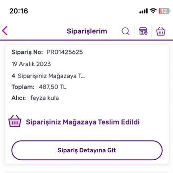 Gratis Ürün Kırık Geldi