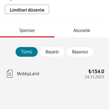 Vodafone Haksız Mobbyland Abonelik Ücreti Ve İptal Sorunu