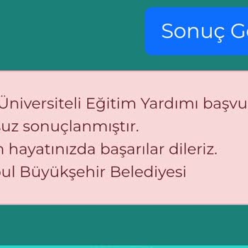 İBB - İstanbul Büyükşehir Belediyesi Burs Başvurularında Yaşanan Sorunlar Ve Değerlendirme Talebi