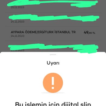 Aypara / Digiturk Kredi Kartından İzinsiz Çekim