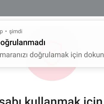 WhatsApp Numara Doğrulanmadı Mesajı