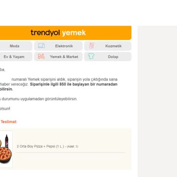 Hayal Kırıklığı Yaratan Pizza Hut Siparişi