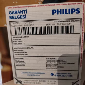 PHILIPS Fc 6724