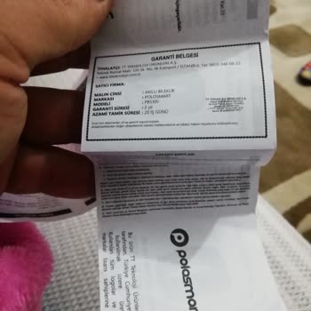 Polosmart Akıllı Bileklik Sürekli Titriyor