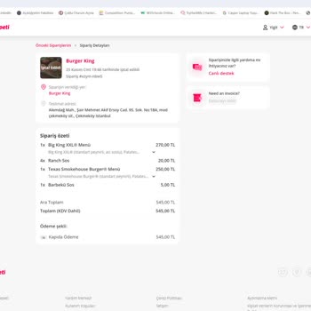 Fiyuu Kuryesi Tarafından İptal Edilen Sipariş Ücreti İade Olmadı