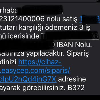 EasyCep Satılan Telefonun Parası Ödenmedi