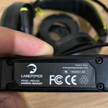 Gamepower Ped Sorunuyla Kullanılamaz Halde Kulaklık!