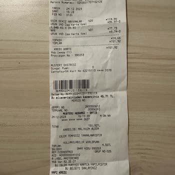 Carrefour Tüketiciyi Yanıltıp Fazla Ücret Alıyor