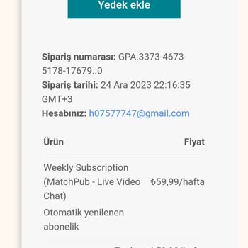 MatchPub Habersiz Para Çekimi