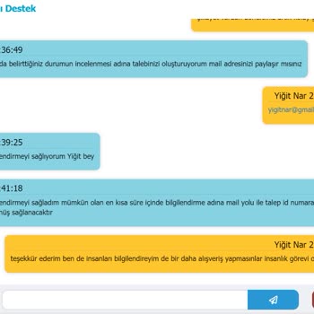 Lisanson Verdiğim Sipariş Kusurlu İlgilenilmedi!