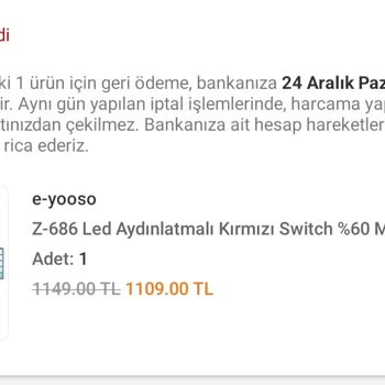 Ziraat Bankası Sipariş İptal Para İadesi Yapılmadı