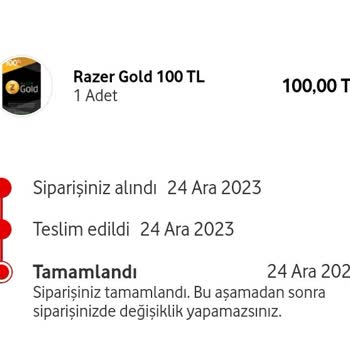 Vodafone Yanımda Epin Tower Kod Sorunu