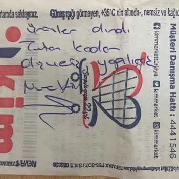 Kim Market İade Talebi Reddi