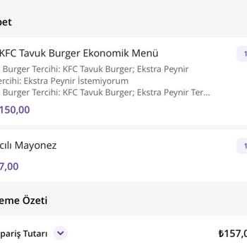 Getir Yemek Giderilmeyen Mağduriyet