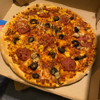 Domino's Pizza Pizza Soğuk Geldi!