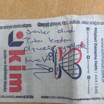 Kim Market Para İade Talebi Reddi