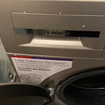 Bosch Makinem Küflendi Sarardı Boyası Kalktı