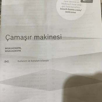 Bosch Makinem Küflendi Sarardı Boyası Kalktı