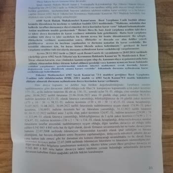 Vodafone Pay Ödeme Aksaklığı Ve Vodafone'un Haksız Kazanç Talebi