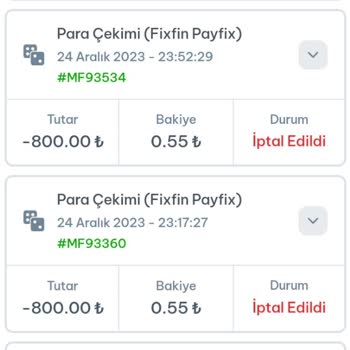 Bayspin Kazancımı Sildi Ana Bakiye Bıraktı