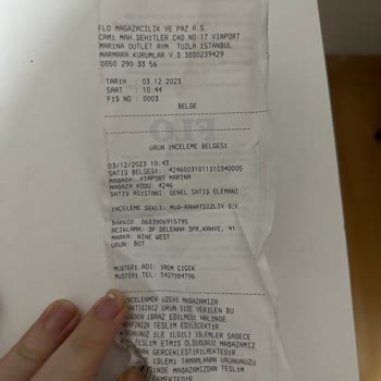 FLO Ayakkabı Kışlık Ayakkabı Kabusum!