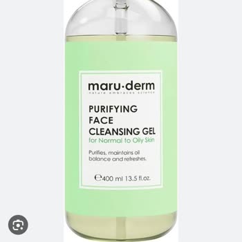 Maruderm Yüz Temizleme Jeli Kullanılmamalı